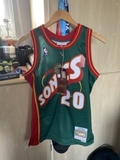 NBA Sonics White Basketball