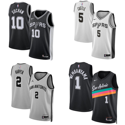 San antonio spurs jersey nba - san,